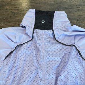 Lululemon light weight jacket. Lavender color